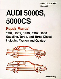 Audi 5000S, 5000CS: 1984-1988 Repair Manual